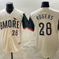 Baltimore Orioles #28 Trevor Rogers Natural 2026 City Connect Stadium Stitched Jersey