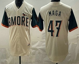 Baltimore Orioles #47 MAGA Cream 2026 City Connect Stadium Jersey