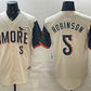 Baltimore Orioles #5 Brooks Robinson Natural 2026 City Connect Stadium Stitched Jersey