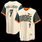 Baltimore Orioles #7 Jackson Holliday Natural 2026 City Connect Stadium Stitched Baseball Jersey