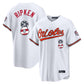 Baltimore Orioles #8 Cal Ripken Player White USA 250 Fourth of July Home Game Stitched Baseball Jersey