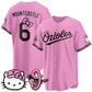 Baltimore Orioles #6 Ryan Mountcastle Pink Puhics Meow KT Vapor Premier Limited Stitched Jersey
