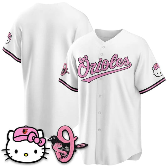 Baltimore Orioles White Puhics Meow KT Vapor Premier Limited Stitched Jersey