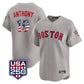 Boston Red Sox #19 Roman Anthony Player Gray Road USA 250 Fourth of July Limited Home Game Stitched Baseball Jersey