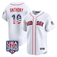 Boston Red Sox #19 Roman Anthony Player White USA 250 Fourth of July Limited Home Game Stitched Baseball Jersey