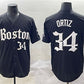 Boston Red Sox #34 David Ortiz Black Gothic Vapor Limited Stitched Baseball Jersey