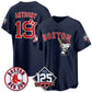 Boston Red Sox #19 Roman Anthony Navy Puhics Meow KT Vapor Limited Stitched Jersey