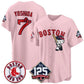 Boston Red Sox #7 Masataka Yoshida Puhics Pink Meow KT Vapor Limited Stitched Jersey