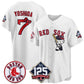 Boston Red Sox #7 Masataka Yoshida White Puhics Meow KT Vapor Limited Stitched Jersey