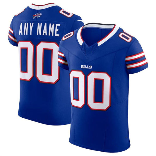 Custom B.Bills Royal Scarlet Vapor F.U.S.E. Elite  Jersey Stitched American Football Jerseys