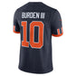 C.Bears #10 Luther Burden III Navy 2026 Rivalries Collection Stitched Limited Football Jersey