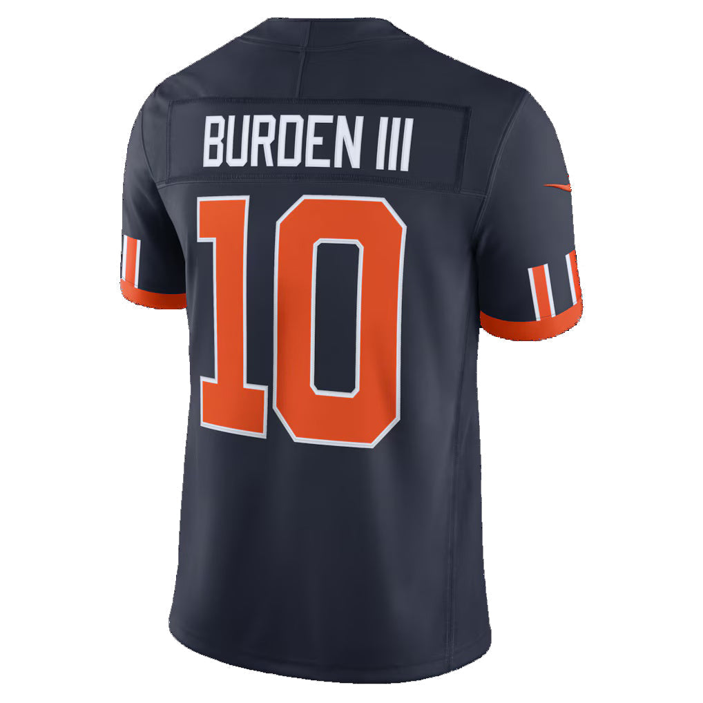 C.Bears #10 Luther Burden III Navy 2026 Rivalries Collection Stitched Limited Football Jersey