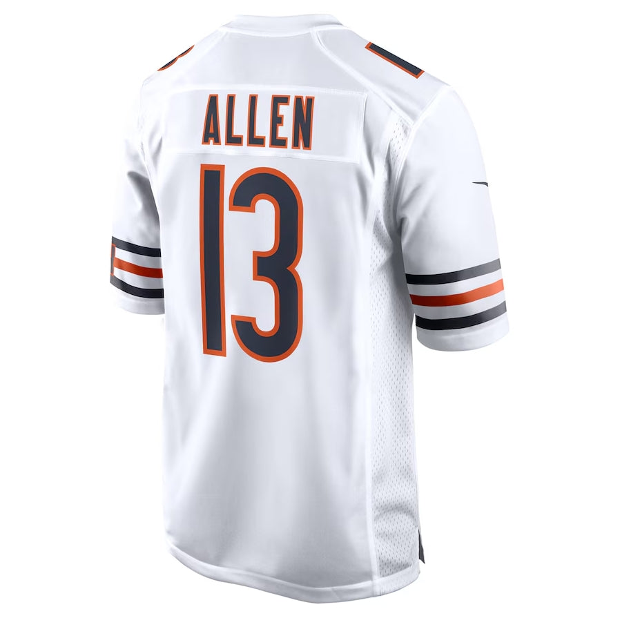 C.Bears #13 Keenan Allen White Game American Football Jerseys
