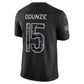 C.Bears #15 Rome Odunze Black 2026 Salute to Service Stitched Limited Football Jersey