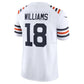 C.Bears #18 Caleb Williams White Vapor F.U.S.E. Limited American Football Jerseys
