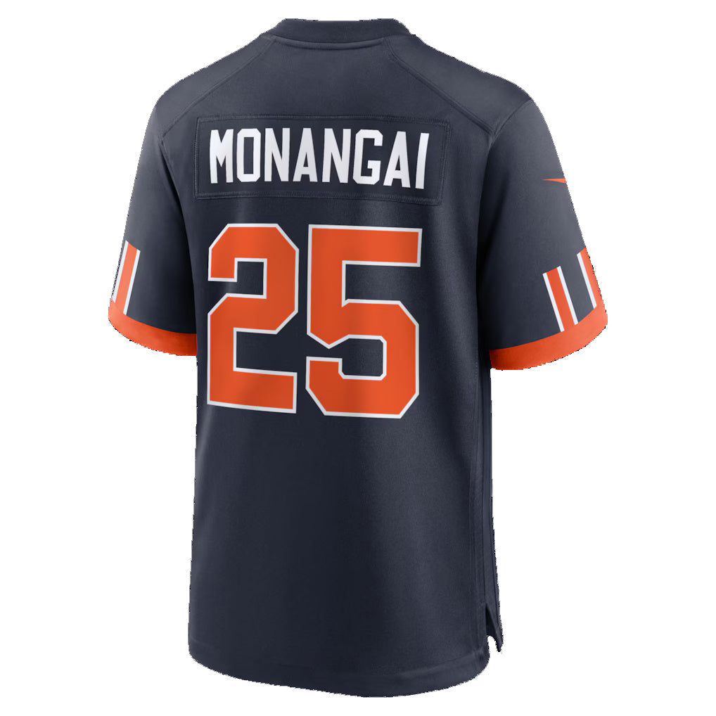 C.Bears #25 Kyle Monangai Navy 2026 Rivalries Collection Game Football Jersey