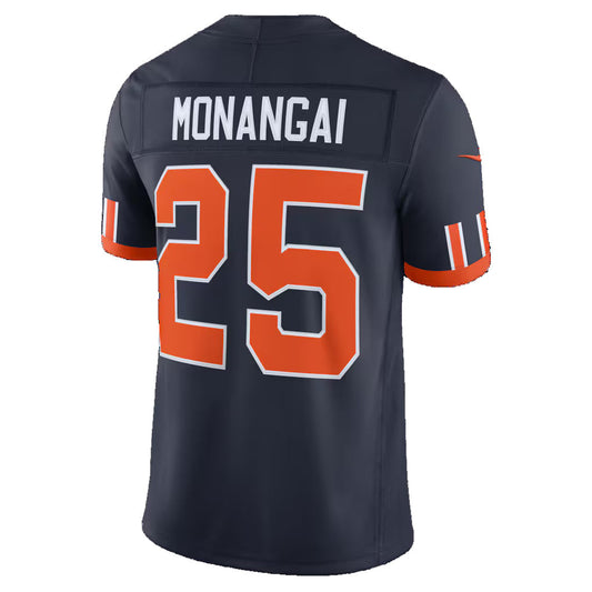 C.Bears #25 Kyle Monangai Navy 2026 Rivalries Collection Stitched Limited Football Jersey