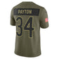 C.Bears #34 Walter Payton Olive 2025 Salute to Service Retired Limited American Football Jerseys