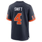 C.Bears #4 D'Andre Swift Navy 2026 Rivalries Collection Game Football Jersey