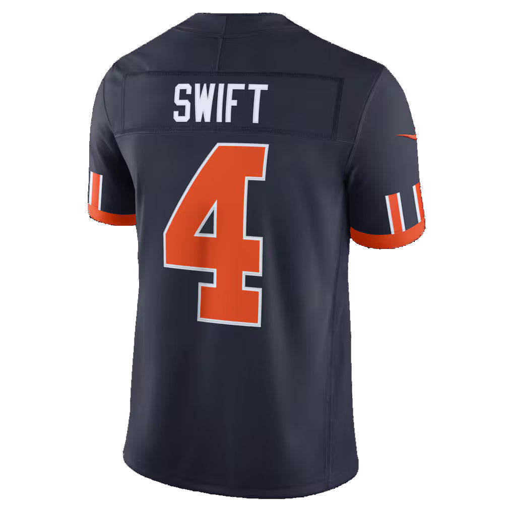 C.Bears #4 D'Andre Swift Navy 2026 Rivalries Collection Stitched Limited Football Jersey
