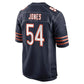 C.Bears #54 Logan Jones Navy Team Game Stitched Football American Jersey
