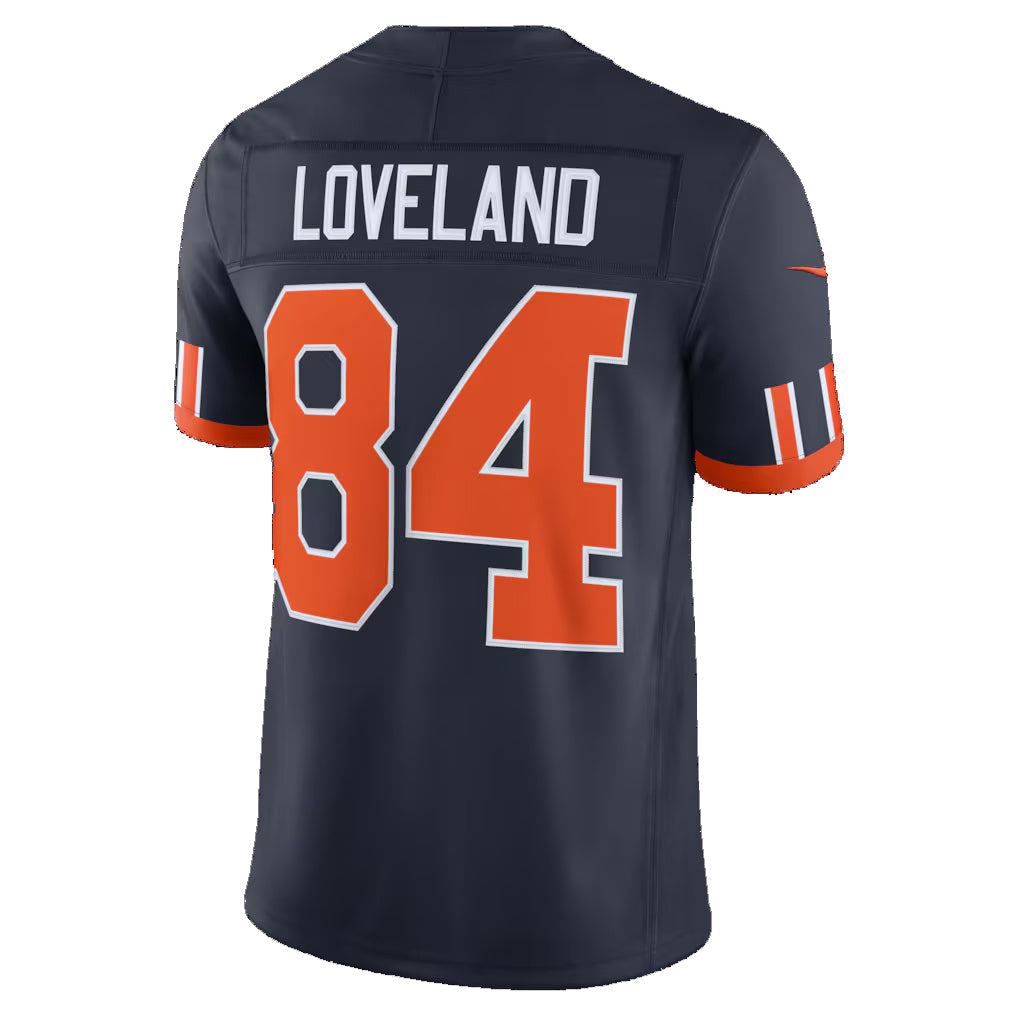 C.Bears #84 Colston Loveland Navy 2026 Rivalries Collection Stitched Limited Football Jersey
