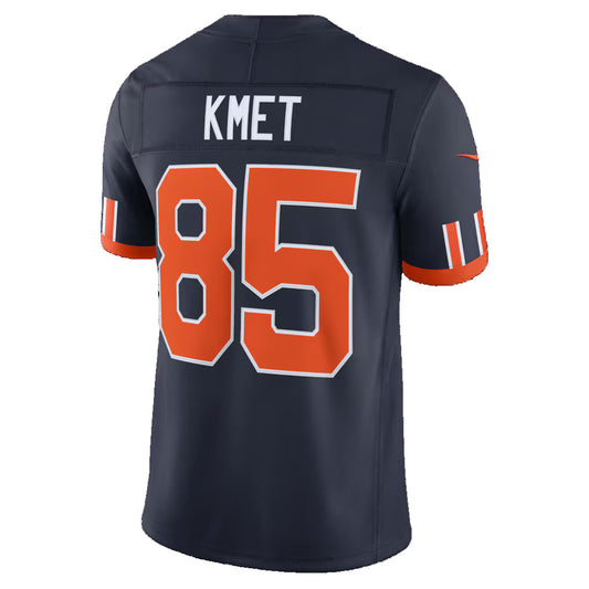 C.Bears #85 Cole Kmet Navy 2026 Rivalries Collection Stitched Limited Football Jersey