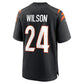 C.Bengals #24 Marco Wilson Black Team Game American Football Jerseys