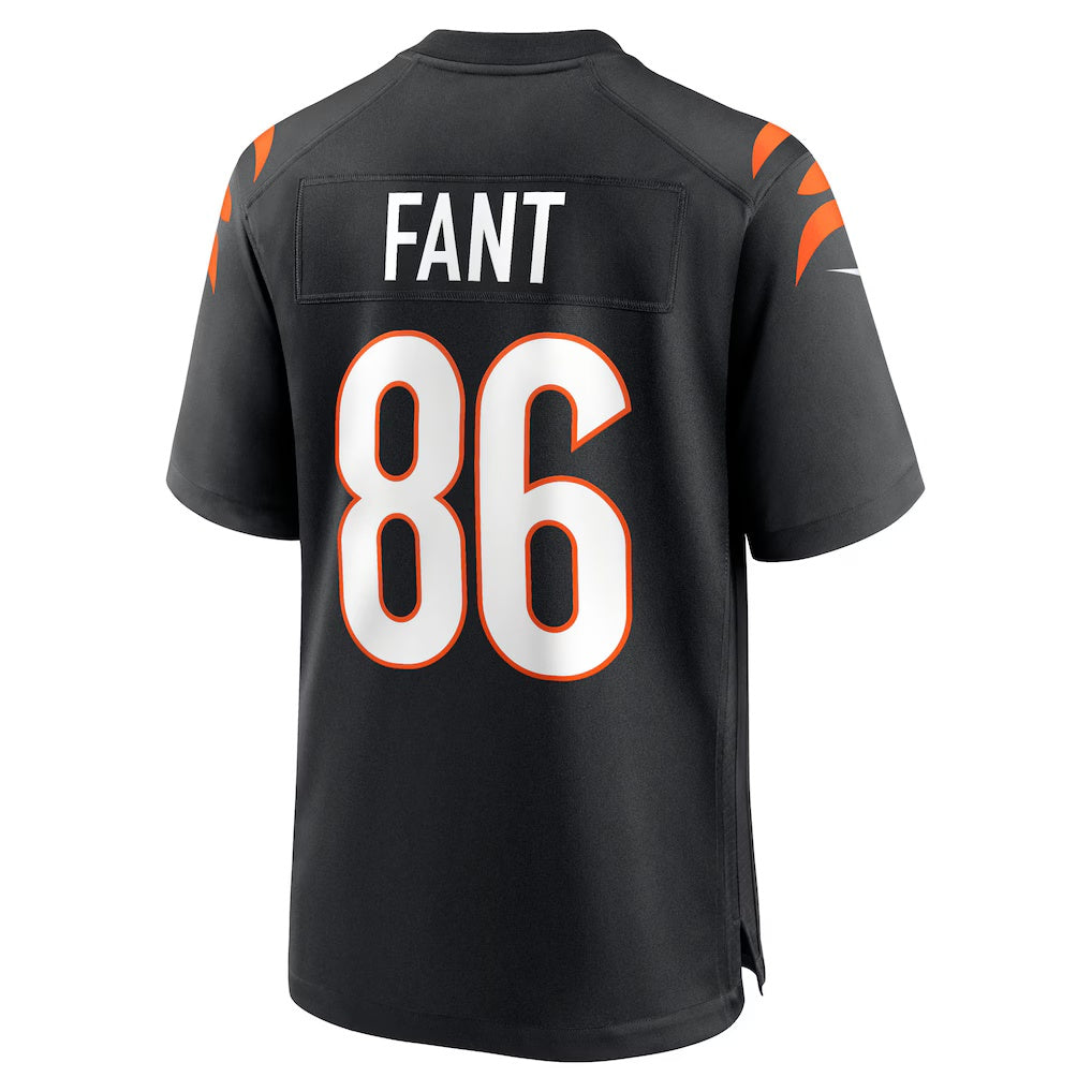 C.Bengals #86 Noah Fant Black Team Game American Football Jerseys
