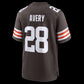 C.Browns #28 Tre Avery Brown Team Game Stitched American Football Jerseys
