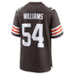 C.Browns #54 Sam Williams Brown Team Game Football Jersey