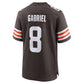 C.Browns #8 Dillon Gabriel Brown Team Game Stitched American Football Jerseys