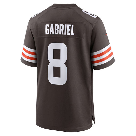C.Browns #8 Dillon Gabriel Brown Team Game Stitched American Football Jerseys
