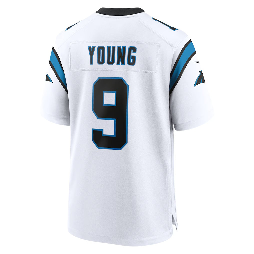 C.Panthers #9 Bryce Young White Game Stitched American Football Jerseys