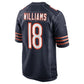 C.Bears #18 Caleb Williams 2024 Draft First Round Pick Player Game Jersey - Navy American Football Jerseys