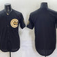 Chicago Cubs Blank Black Gold 150th Anniversary Patch Stitched Jersey