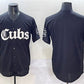 Chicago Cubs Blank Black 'Gothic North Side Edition' Vapor Premier Limited Stitched Baseball Jersey