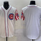 Chicago Cubs Blank White 2025 Independence Day Vapor Premier Limited Stitched Baseball Jersey