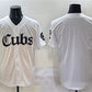 Chicago Cubs Blank White 'Gothic North Side Edition' Vapor Premier Limited Stitched Baseball Jersey