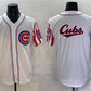 Chicago Cubs Team Big Logo White 2025 Independence Day Vapor Premier Limited Stitched Baseball Jersey