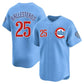 Chicago Cubs #25 Moises ballesteros Blue 2024 25 2nd Alternate Limited Stitched Jersey