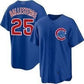 Chicago Cubs #25 Moises ballesteros Blue Cool Base Stitched Jersey