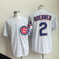 Chicago Cubs #2 Alex Bregman White Cool Base Stitched Jersey