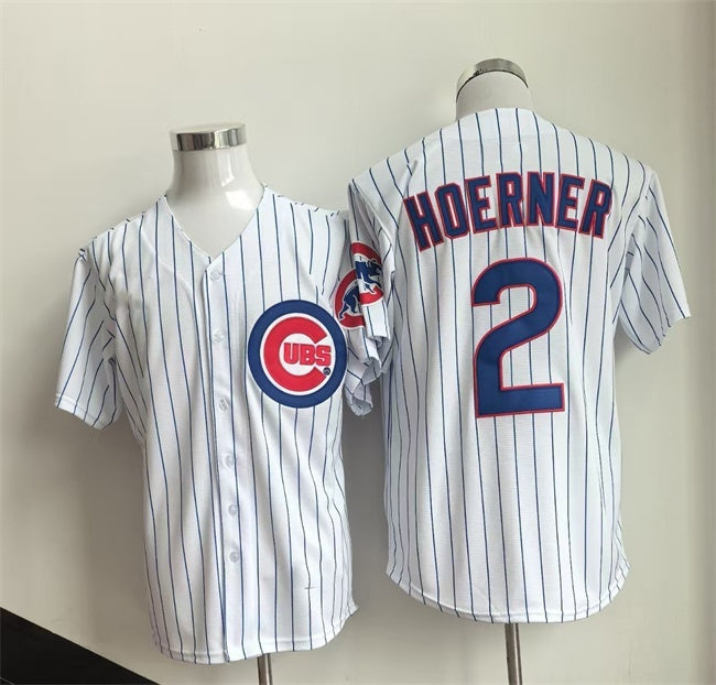 Chicago Cubs #2 Alex Bregman White Cool Base Stitched Jersey