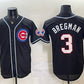 Chicago Cubs #3 Alex Bregman 150th Anniversary Black Out Style Vapor Premier Limited Stitched Jersey