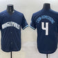 Chicago Cubs #4 Pete Crow-Armstrong Navy City Connect Stitched Baseball Jersey