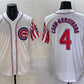 Chicago Cubs #4 Pete Crow-Armstrong White 2025 Independence Day Vapor Premier Limited Stitched Baseball Jersey
