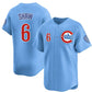 Chicago Cubs #6 Matt Shaw Blue 2024-25 2nd Alternate Limited Stitched Baseball Jersey