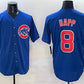 Chicago Cubs #8 Ian Happ Royal Cool Base Stitched Baseball Jersey