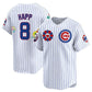 Chicago Cubs #8 Ian Happ White 2025 Tokyo Series Limited Stitched Baseball Jersey